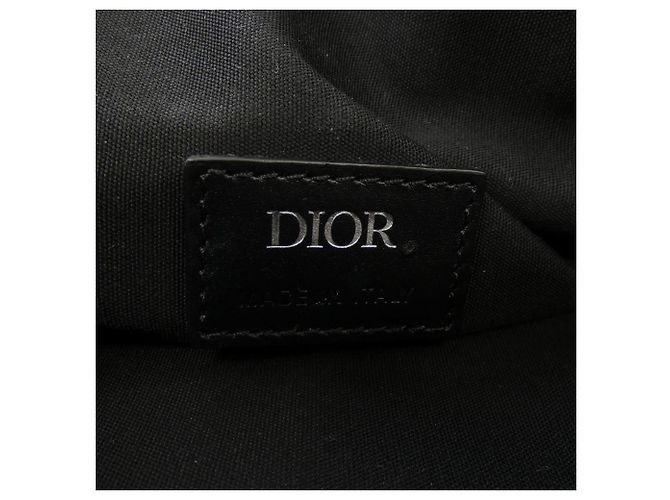 Borsa Christian Dior Dior SADDLE CD DIAMOND Marrone Nero - vista 5