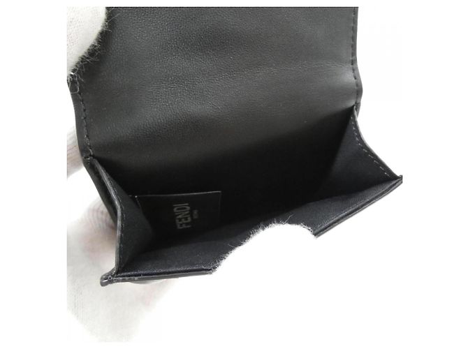 Fendi Lambskin Tri-fold Wallet - view 8