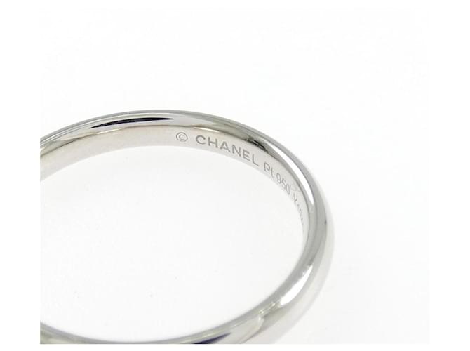 Chanel Ehering aus Platin - Ansicht 3