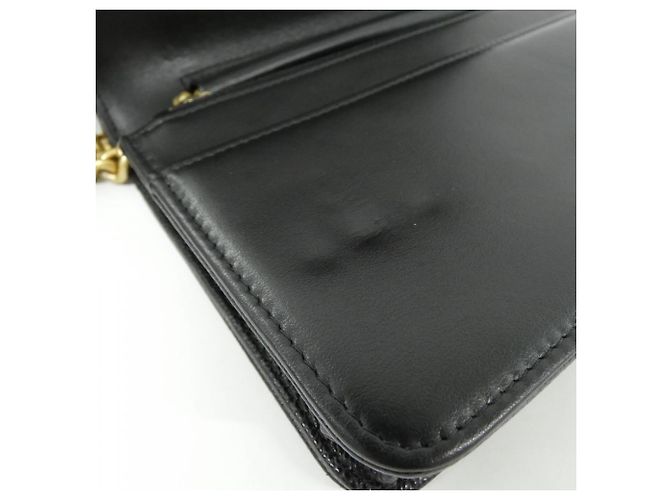 Catena per portafoglio Chanel Boy Line AP1117 Black Nero - vista 8