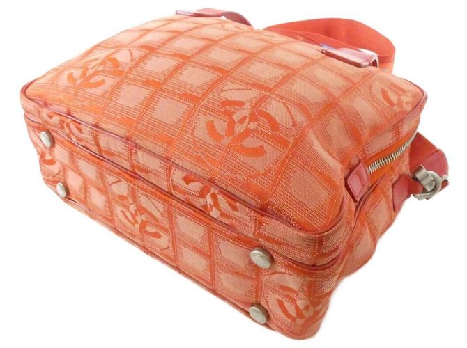Borsa Chanel Travel Line 15970 Rosso - vista 2