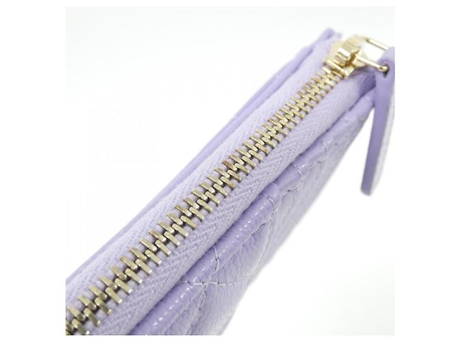 Tarjetero Chanel Timeless Classic Purple Púrpura - vista 5
