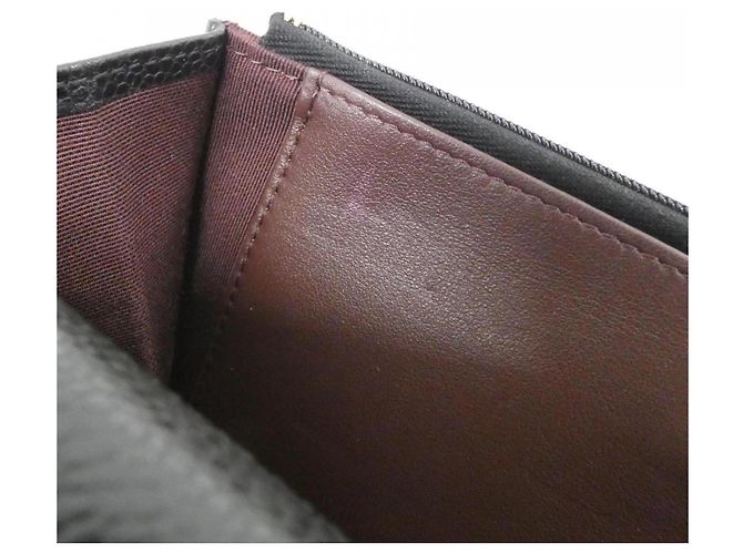Catena per portafoglio Chanel Timeless Classic Line AP0250 Nero Bordò - vista 10