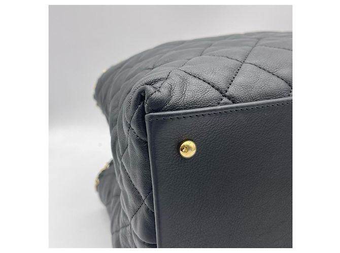 Chanel Chain Tote Bag Schwarz - Ansicht 9