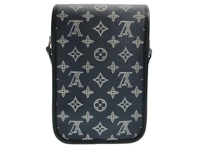 Louis Vuitton Monogram Savannah Messenger BB M54246 Bolsa de Ombro Preto - vista 2