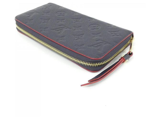 Louis Vuitton Monogram Empreinte Zippy Wallet Rot - Ansicht 2