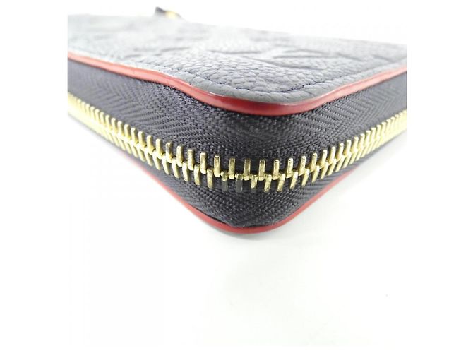 Louis Vuitton Monogram Empreinte Zippy Wallet Rot - Ansicht 4