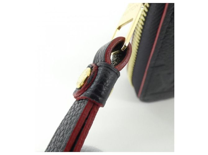 Louis Vuitton Monogram Empreinte Zippy Wallet Rot - Ansicht 5