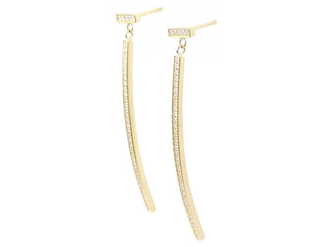 Tiffany & Co Orecchini Tiffany T Wire Bar - vista 2