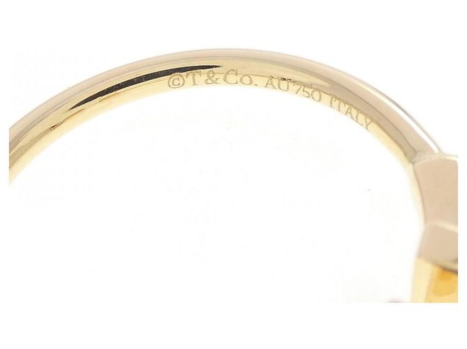 Tiffany & Co Anello Tiffany T Wire in oro giallo 18K - vista 4