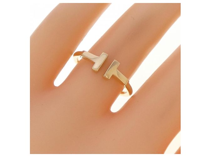 Tiffany & Co Anello Tiffany T Wire in oro giallo 18K - vista 5