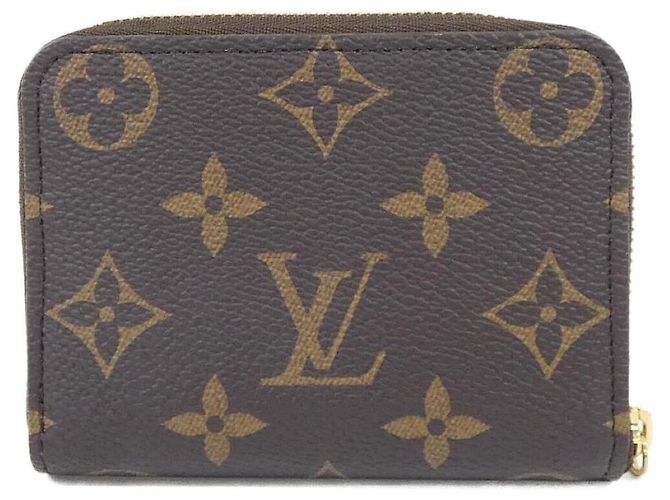 Louis Vuitton Monogram Zippy Münzbeutel Braun Pink - Ansicht 2