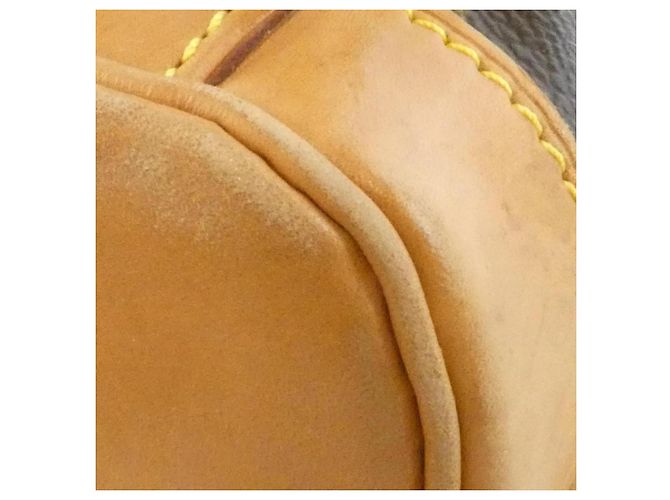 Zaino Louis Vuitton Monogram Montsouris MM Marrone - vista 3