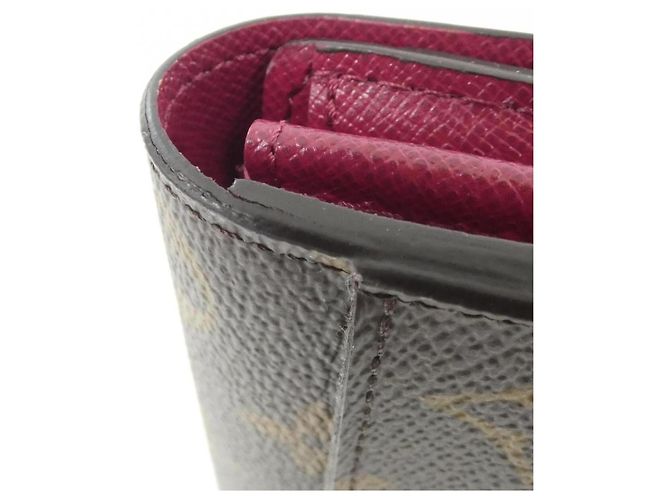 Cartera Sarah Monogram Louis Vuitton Castaño Fucsia - vista 3