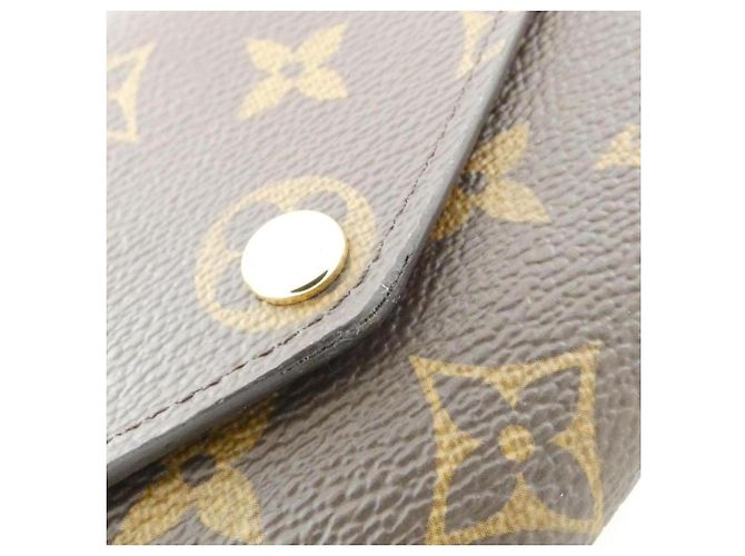 Cartera Sarah Monogram Louis Vuitton Castaño Fucsia - vista 4