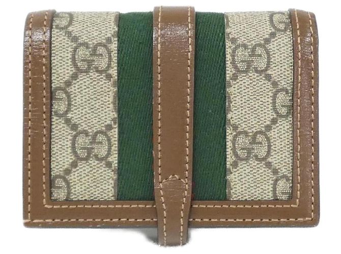 Gucci JACKIE 1961 Bi-Fold Wallet Braun Beige - Ansicht 2