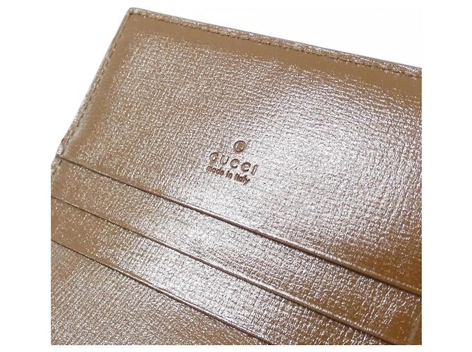 Gucci JACKIE 1961 Bi-Fold Wallet Braun Beige - Ansicht 7