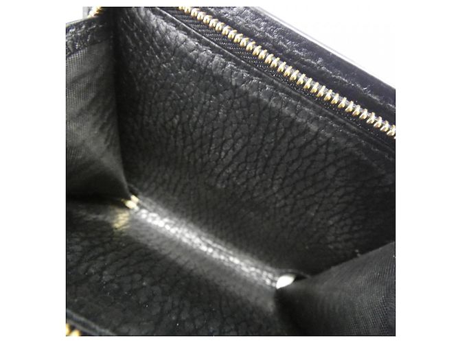 Gucci GG Marmont Klapperbrieftasche Schwarz Beige - Ansicht 7
