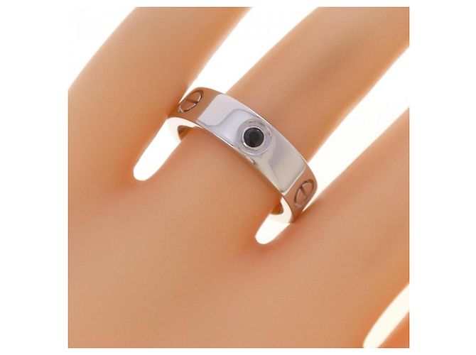 Cartier Love Ring mit schwarzem Saphir - Ansicht 5
