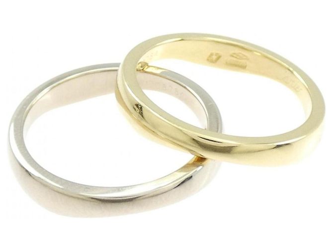 Anello Cartier Love Me in Oro Bianco e Giallo - vista 3