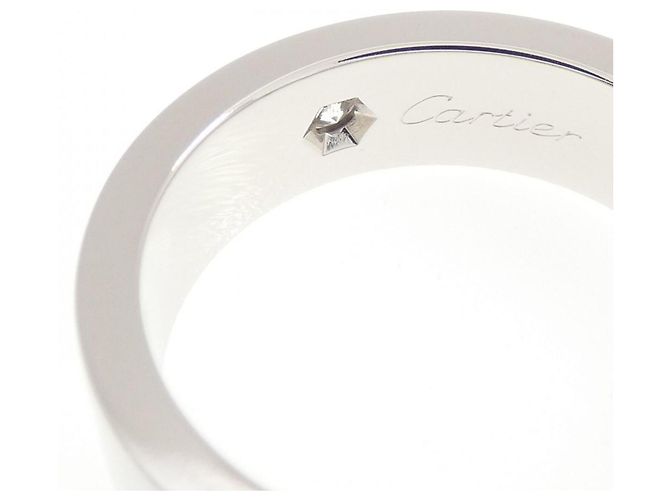 Cartier Love Ring mit halbem Diamanten - Ansicht 4
