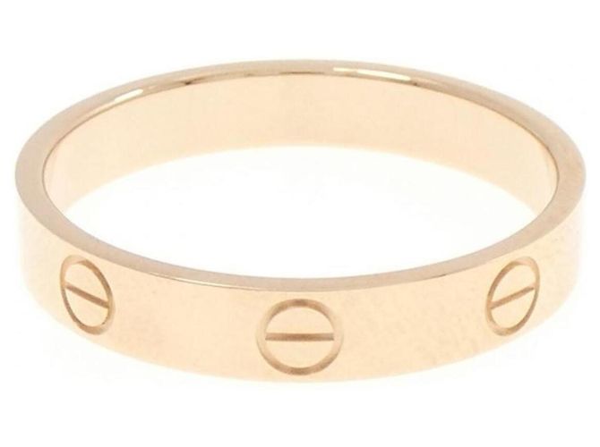 Anello Mini Love in oro rosa Cartier - vista 2