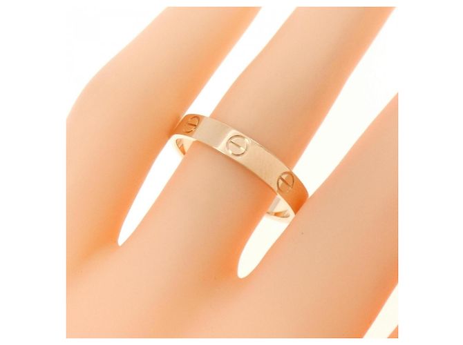Anello Mini Love in oro rosa Cartier - vista 4