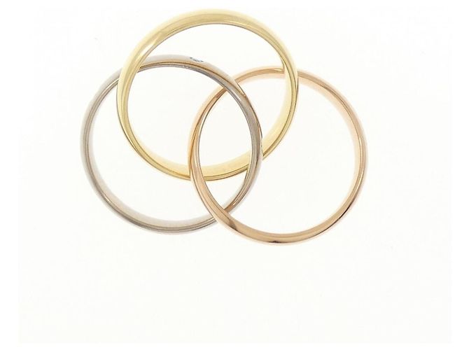 Anello Cartier Trinity in oro 18K e diamante - vista 3