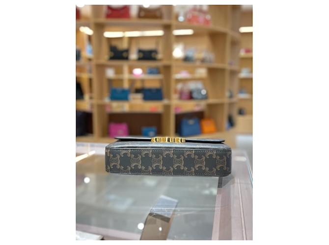 Céline Borsa sottobraccio Celine Marrone Monogramma - vista 5