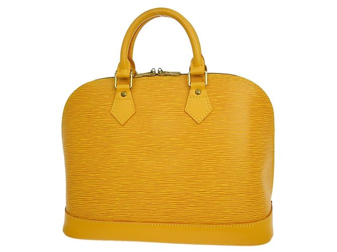 Louis Vuitton Alma Epi MM Giallo - vista 2