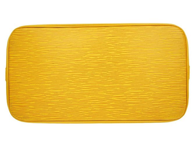 Louis Vuitton Alma Epi MM Giallo - vista 7