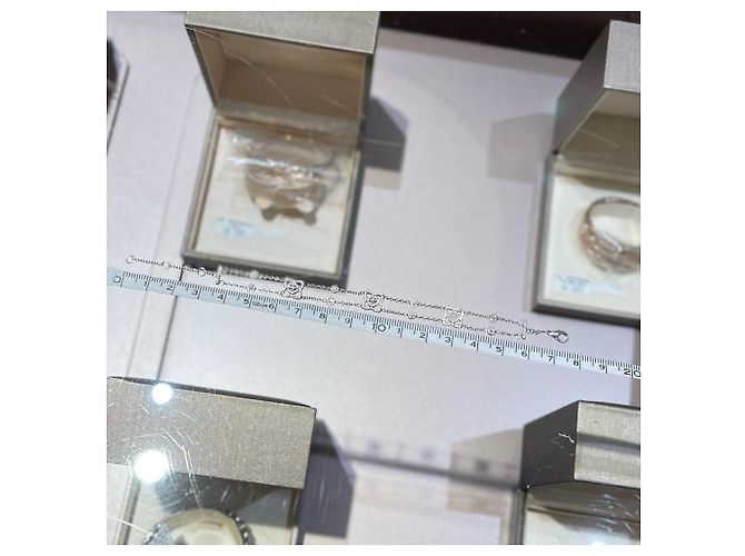 Bracciale con Diamanti De Beers Argento - vista 6