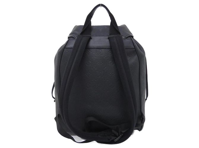 Zaino Louis Vuitton Taurillon Monogram Montsouris Nero - vista 2