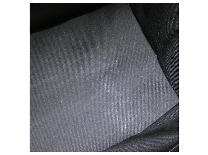 Zaino Louis Vuitton Taurillon Monogram Montsouris Nero - vista 9
