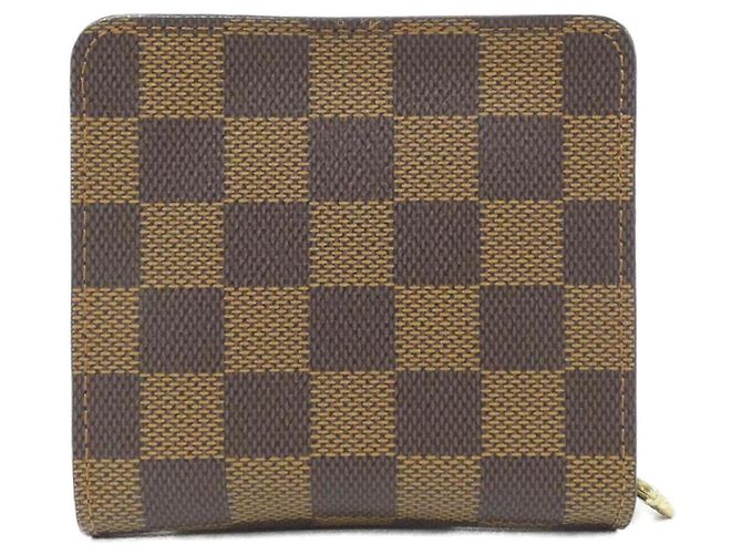 Portafoglio Compact Zip Louis Vuitton Damier Damier ebene - vista 2