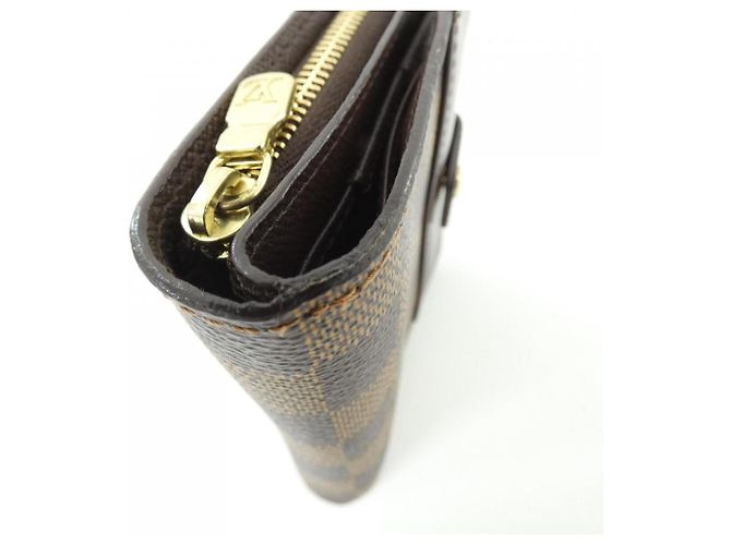 Portafoglio Compact Zip Louis Vuitton Damier Damier ebene - vista 3