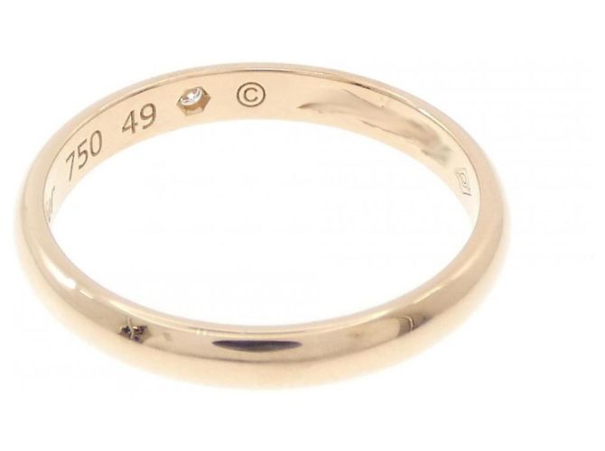 Cartier 1895 Ehering aus Roségold Golden - Ansicht 3