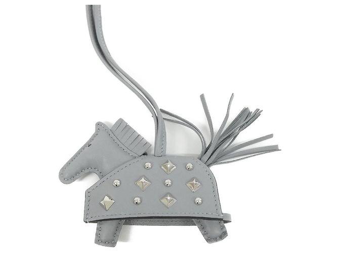 Hermès Hermes Rodeo Robeo Lock PM Accesorio Llavero Castaño - vista 2