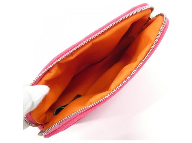 Hermès Borsa Pouch Mini Bolide Hermes Rosa - vista 6