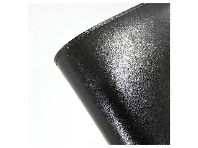 Hermès Cartera Compacta Hermes Bearn Monochrome Negro - vista 3