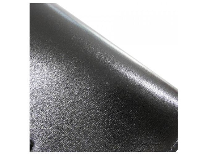 Hermès Cartera Compacta Hermes Bearn Monochrome Negro - vista 4