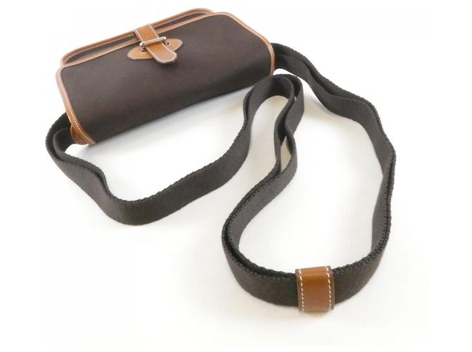 Hermès Borsa a tracolla Hermes Buenaventura MINI 049002CK Marrone - vista 8