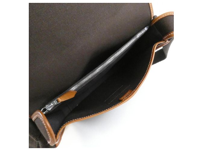 Hermès Borsa a tracolla Hermes Buenaventura MINI 049002CK Marrone - vista 9