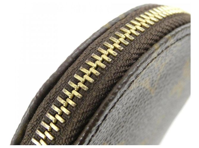 Louis Vuitton Monogram Porte Monnaie Long M61926 Monedero Castaño - vista 3