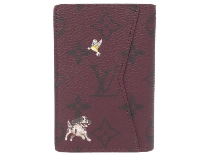 Tarjetero Monogram Louis Vuitton Burdeos - vista 2