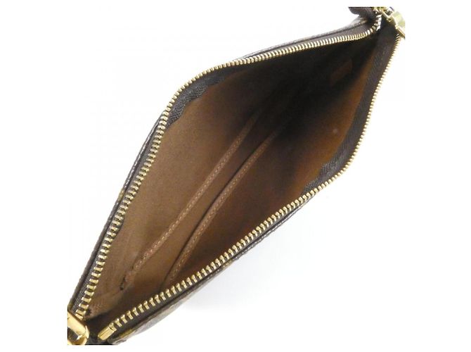 Louis Vuitton Monogram Pochette Accessoires M40712 Marrone - vista 10