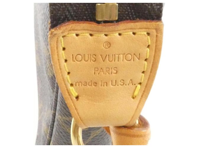 Louis Vuitton Monogram Pochette Accessoires M40712 Marrone - vista 6