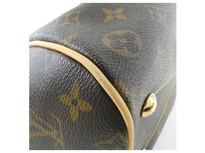 Borsa Louis Vuitton Monogram Tivoli PM Marrone - vista 3