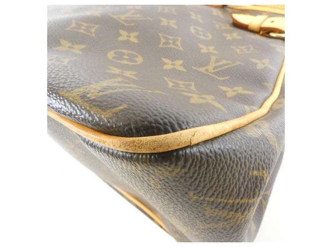 Borsa Louis Vuitton Monogram Batignolles Horizontal Marrone - vista 3