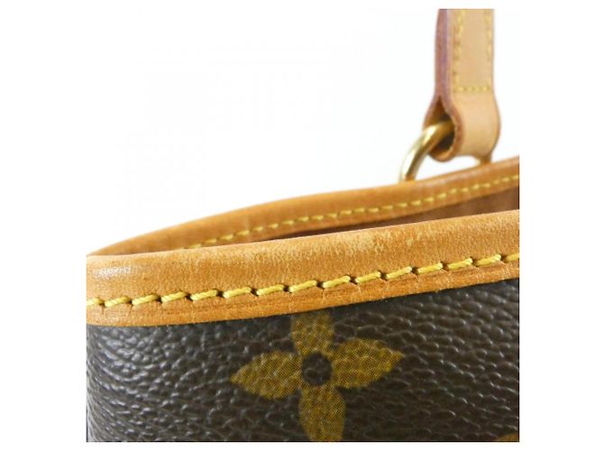 Borsa Louis Vuitton Monogram Batignolles Horizontal Marrone - vista 4